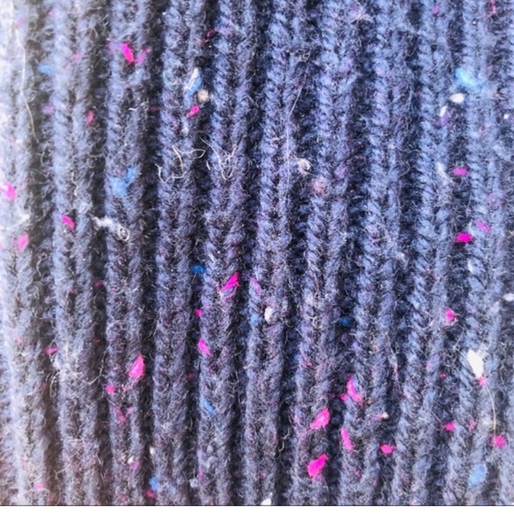 ANTHROPOLOGIE Fair Isle Sleeping On Snow Poncho Cape Style Sweater M Like New - Picture 15 of 16